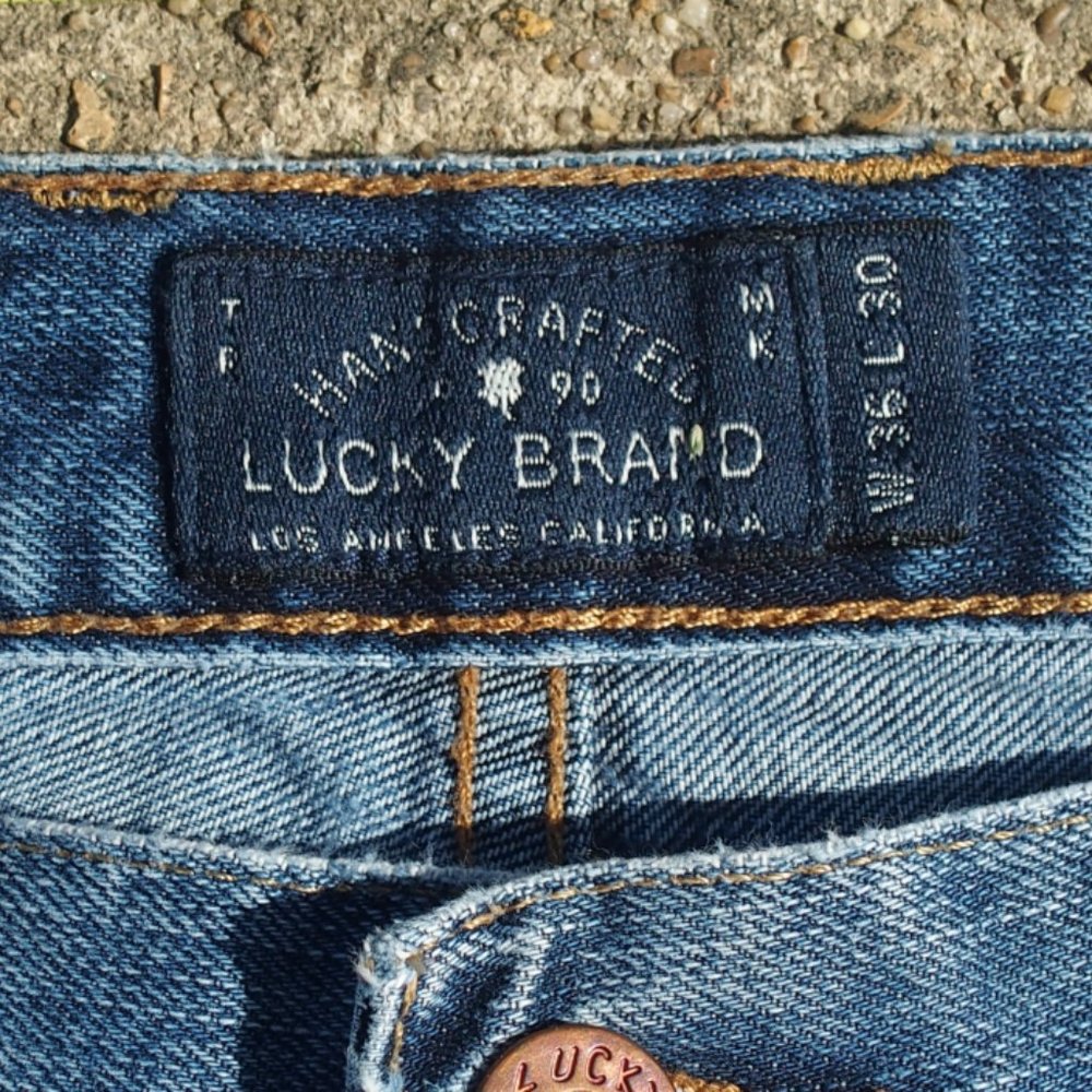 Lucky Brand 181 Relaxed Straight Jean sz 36x30